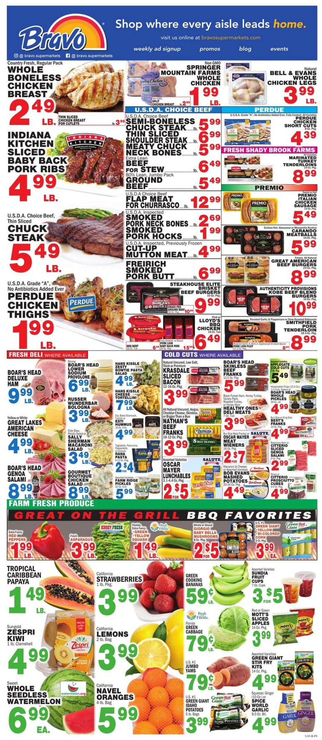 Weekly ad Bravo Supermarkets 05/19/2023 - 05/25/2023