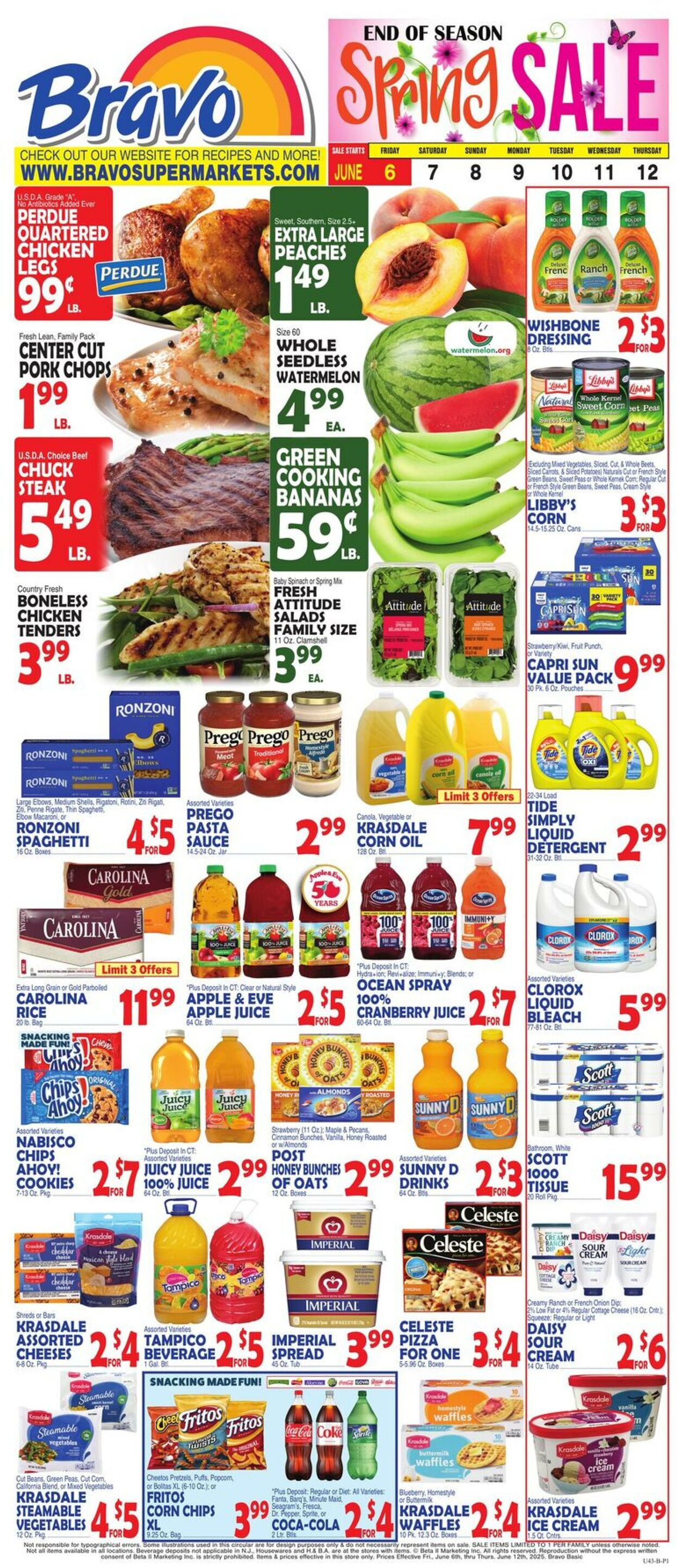Weekly ad Bravo Supermarkets 06/06/2025 - 06/12/2025