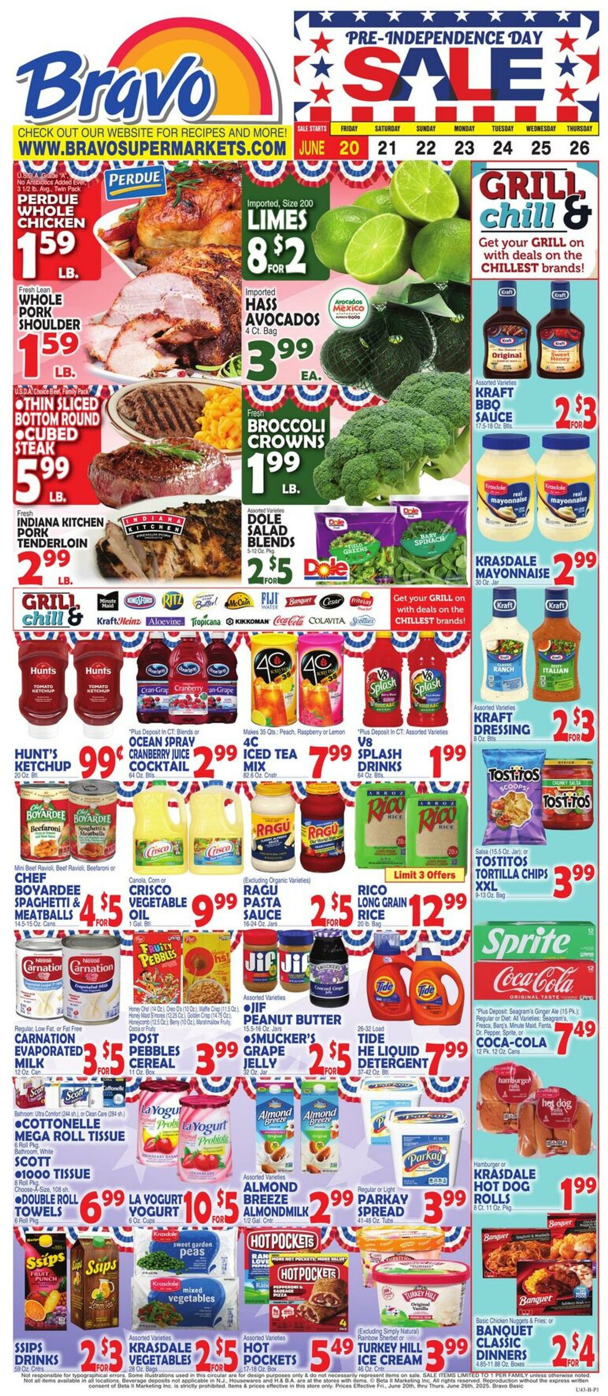 Weekly ad Bravo Supermarkets 06/20/2025 - 06/26/2025