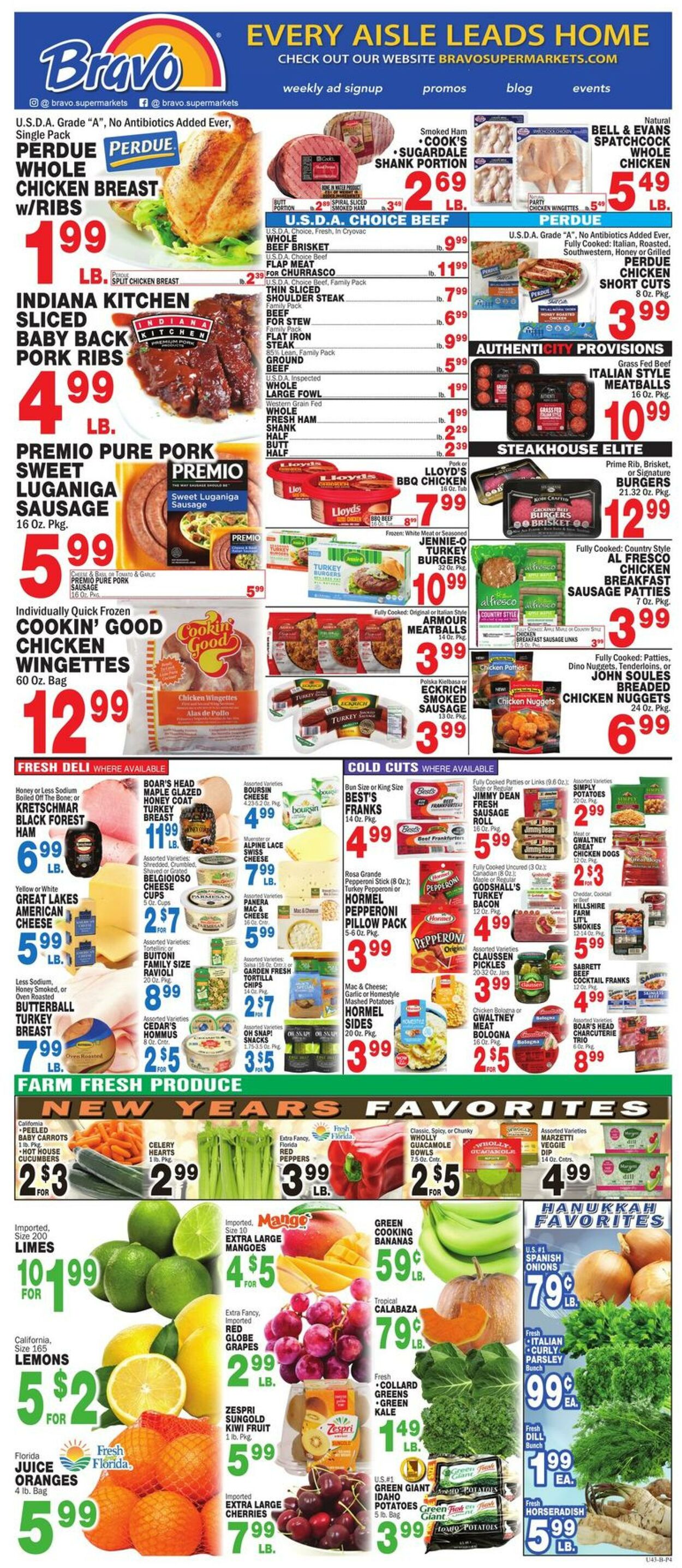 Weekly ad Bravo Supermarkets 12/27/2024 - 01/02/2025