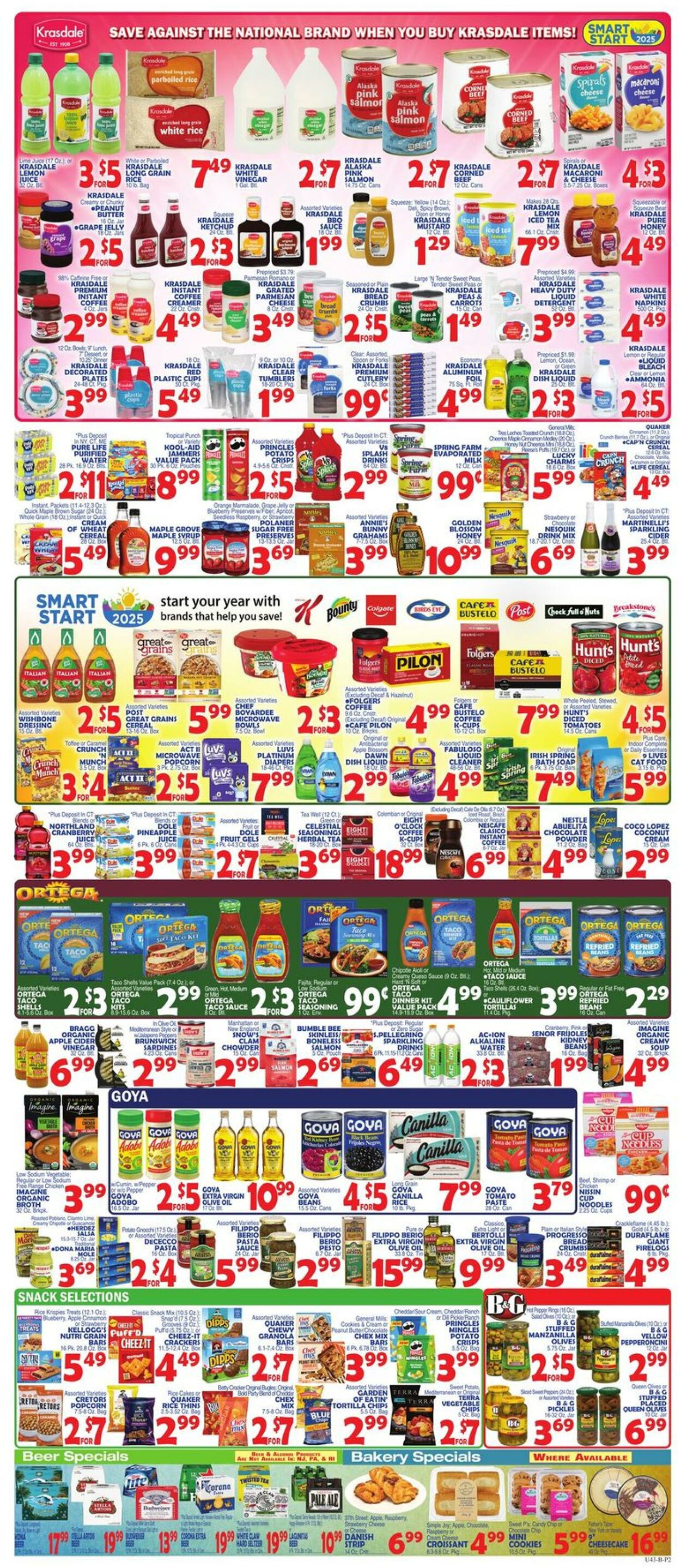 Weekly ad Bravo Supermarkets 12/27/2024 - 01/02/2025