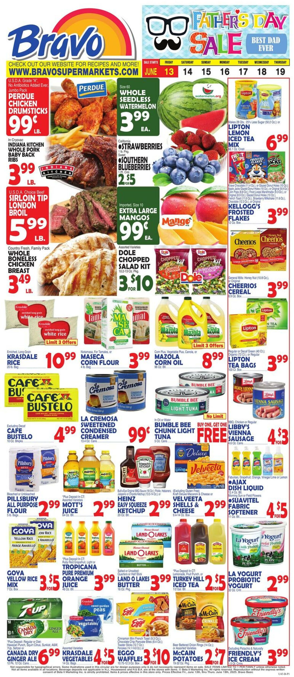 Weekly ad Bravo Supermarkets 06/13/2025 - 06/19/2025