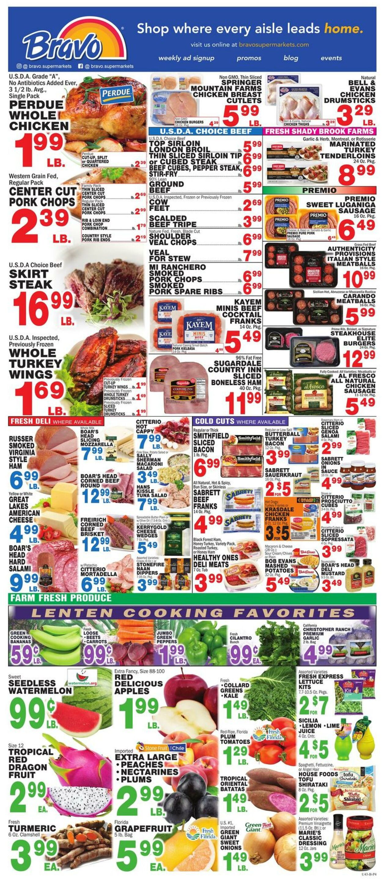 Weekly ad Bravo Supermarkets 03/17/2023 - 03/23/2023