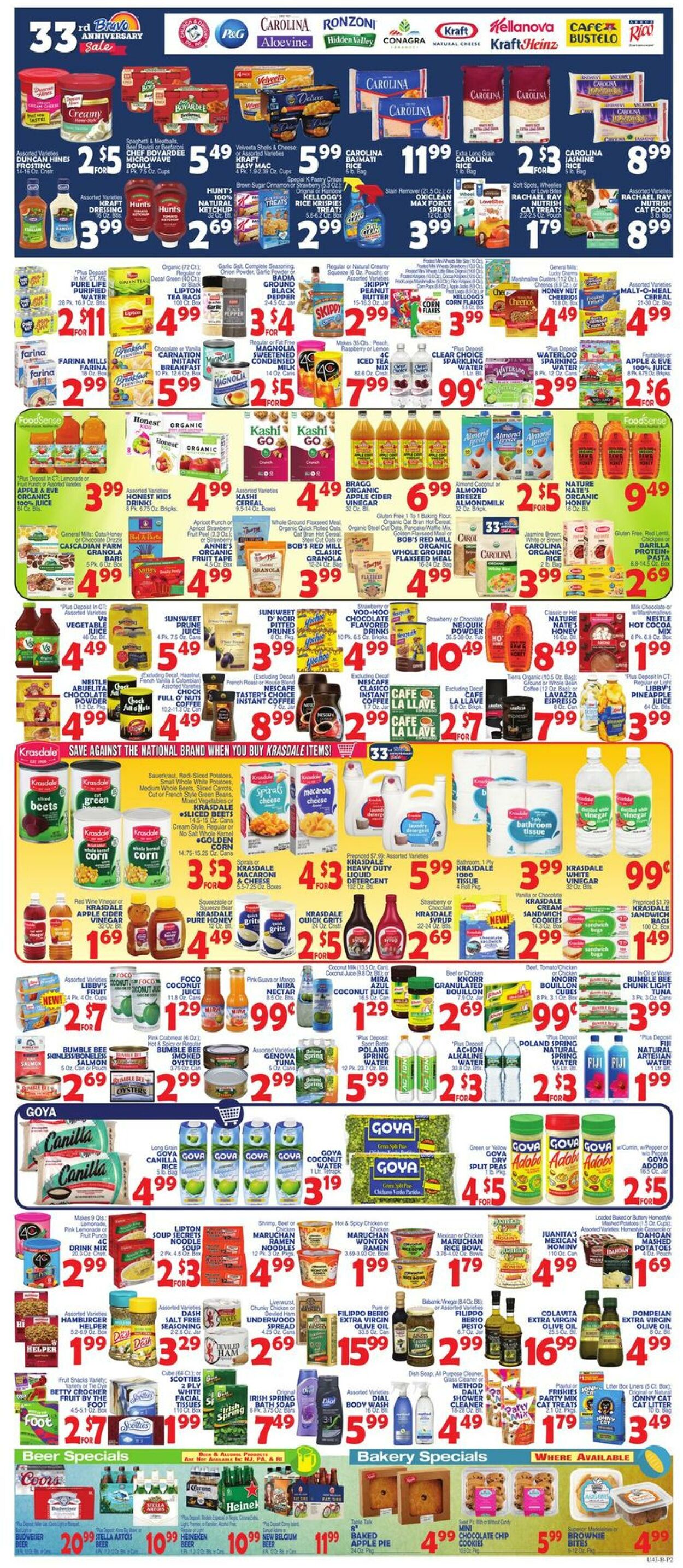 Weekly ad Bravo Supermarkets 09/06/2024 - 09/12/2024