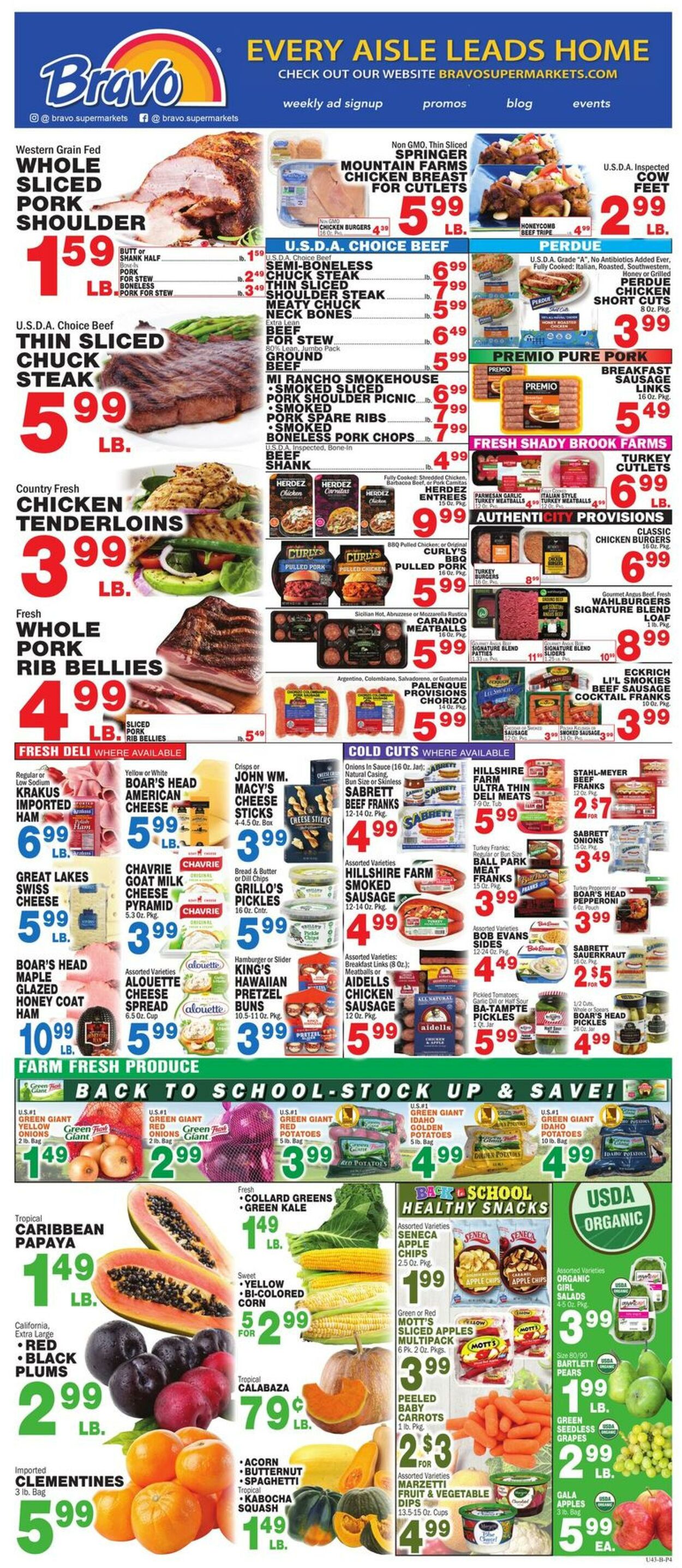 Weekly ad Bravo Supermarkets 09/06/2024 - 09/12/2024