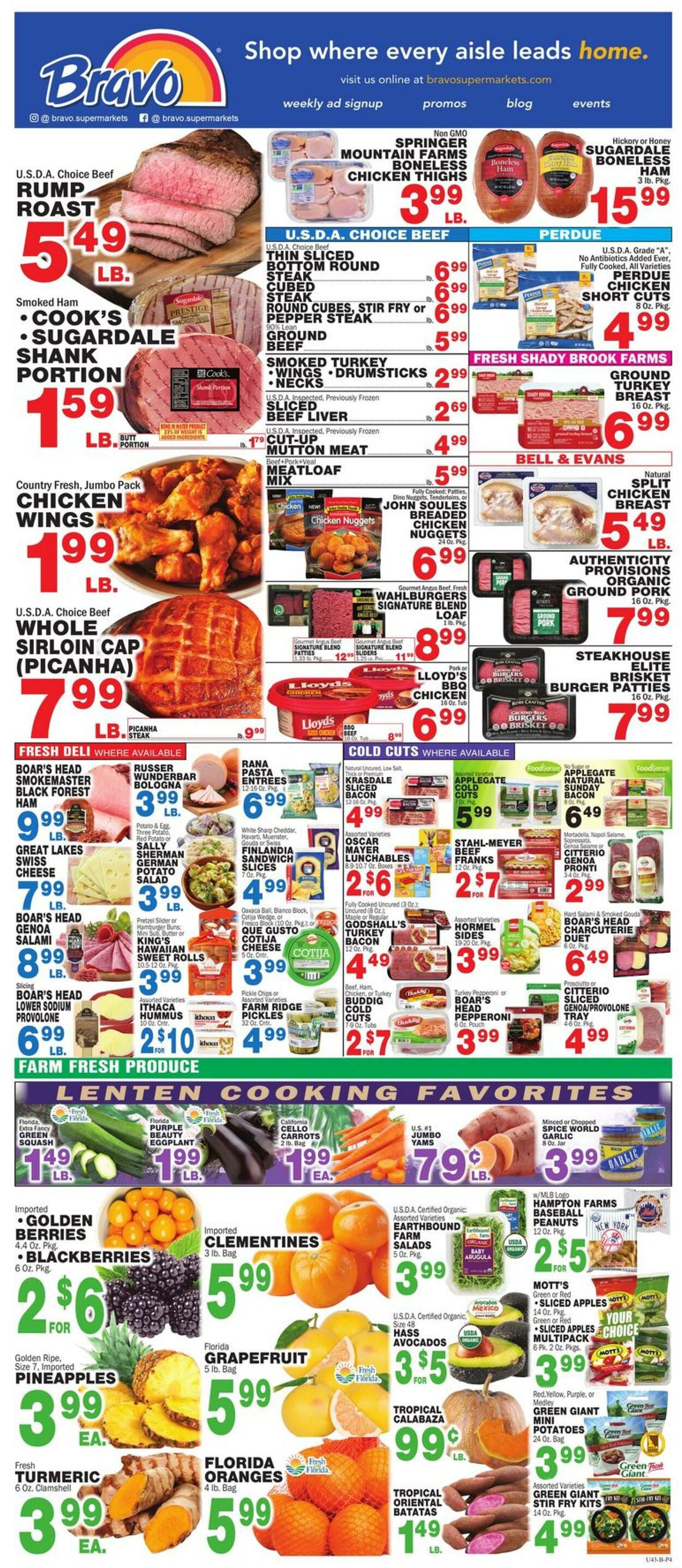 Weekly ad Bravo Supermarkets 03/24/2023 - 03/30/2023