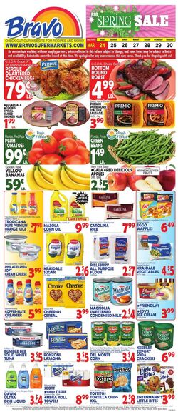 Weekly ad Bravo Supermarkets 03/24/2023 - 03/30/2023