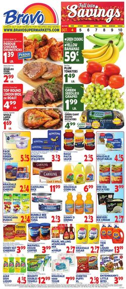 Weekly ad Bravo Supermarkets 10/11/2024 - 10/17/2024