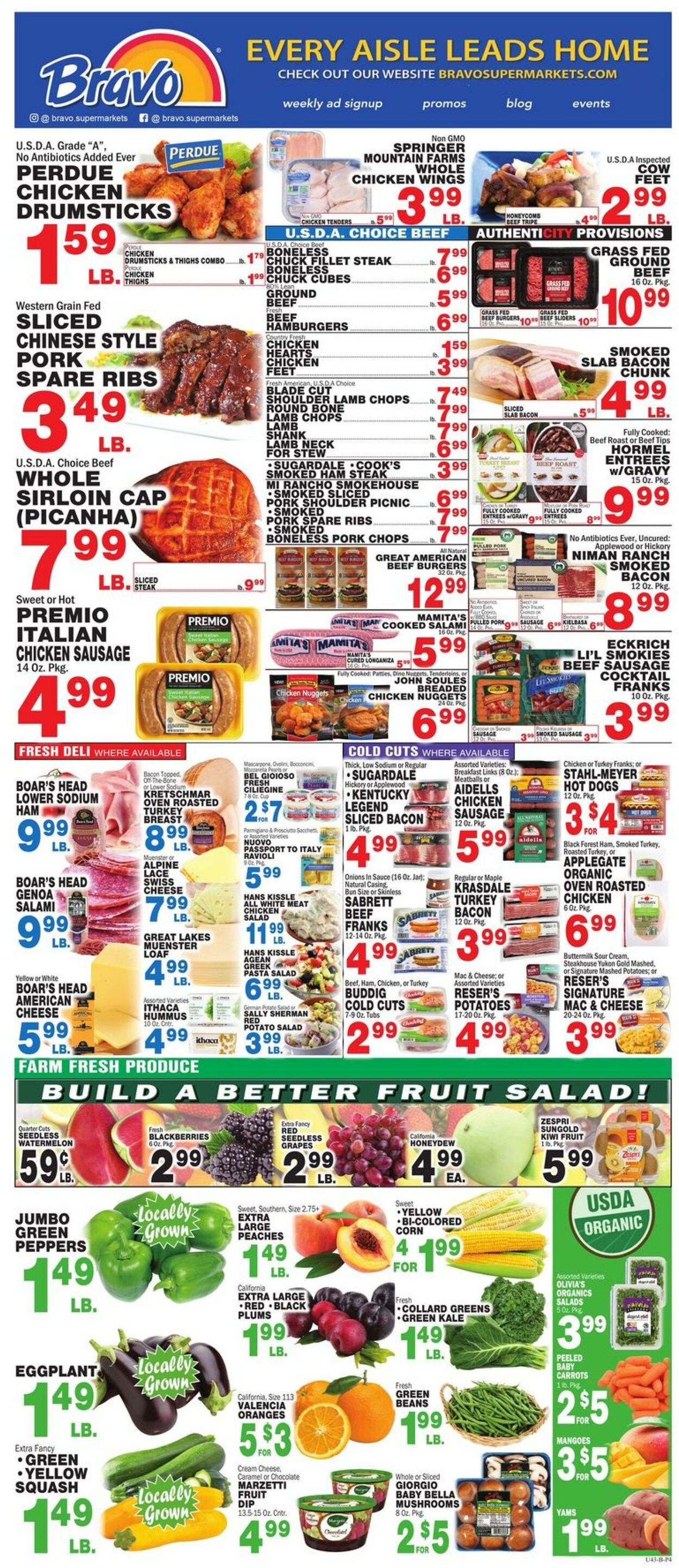 Weekly ad Bravo Supermarkets 07/19/2024 - 07/25/2024