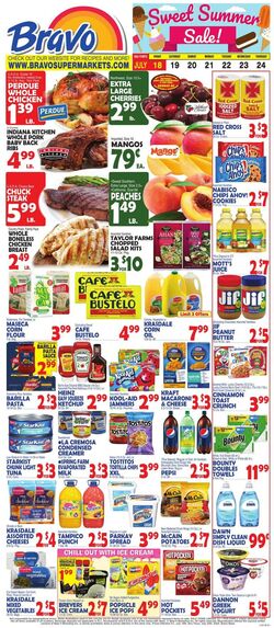 Weekly ad Bravo Supermarkets 07/18/2025 - 07/24/2025
