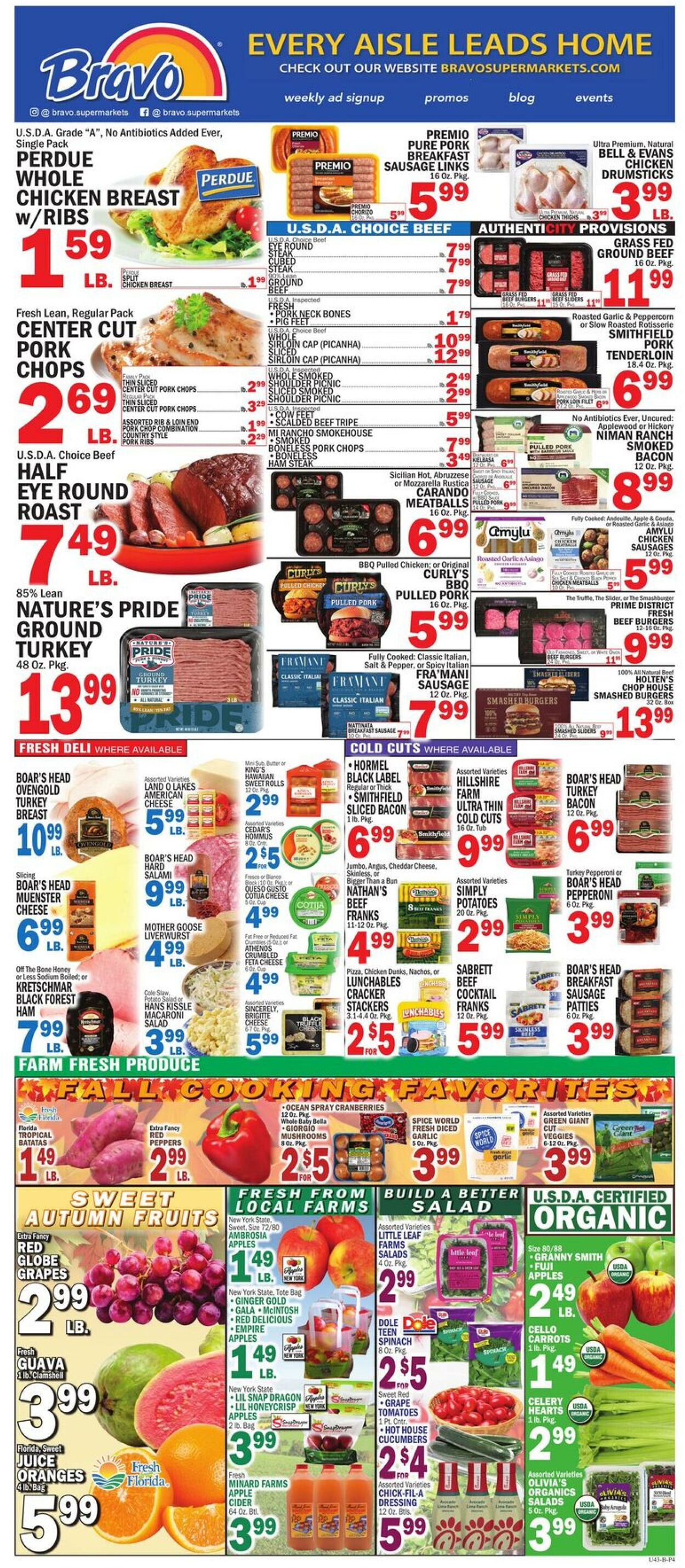 Weekly ad Bravo Supermarkets 10/31/2025 - 11/06/2025