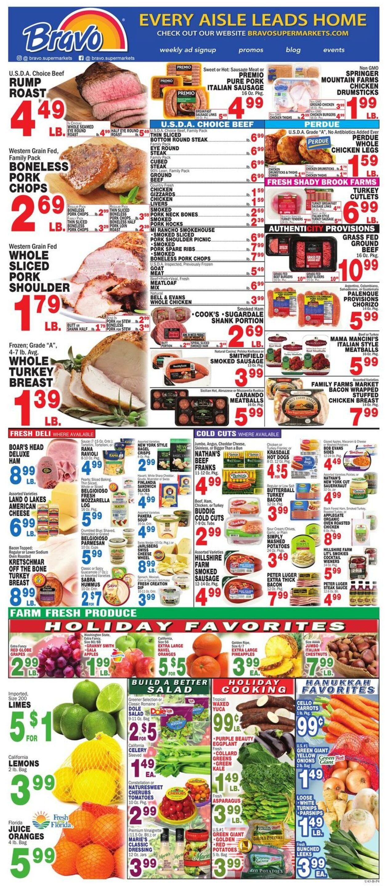 Weekly ad Bravo Supermarkets 12/20/2024 - 12/26/2024