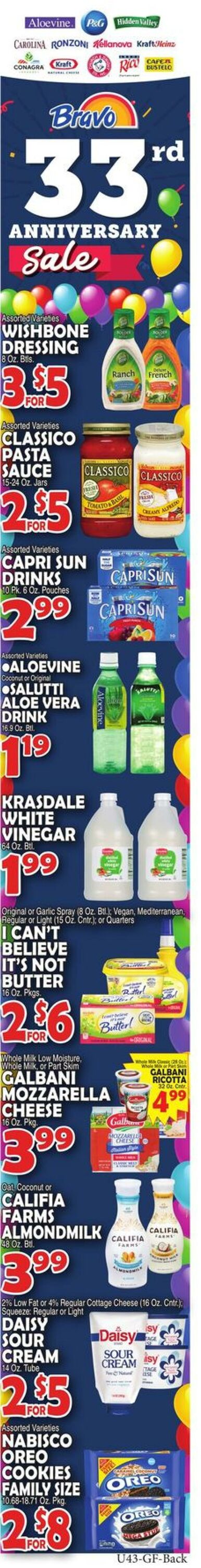 Weekly ad Bravo Supermarkets 09/13/2024 - 09/19/2024