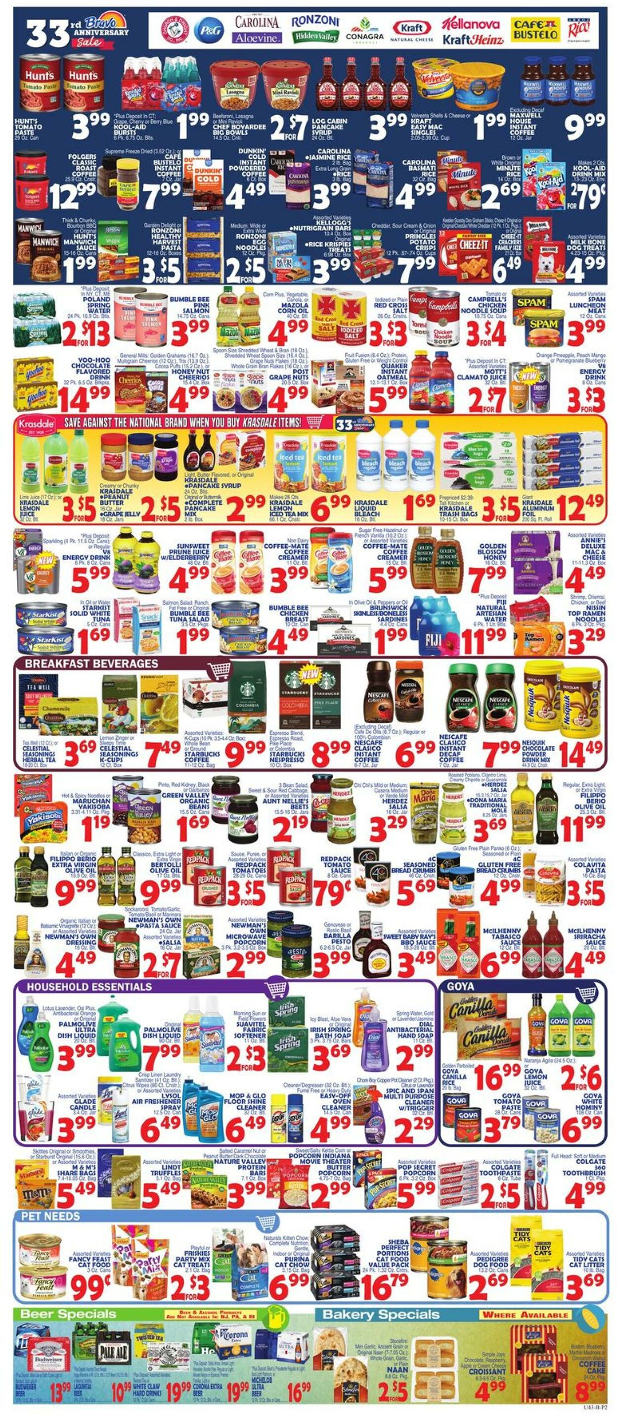 Weekly ad Bravo Supermarkets 09/13/2024 - 09/19/2024