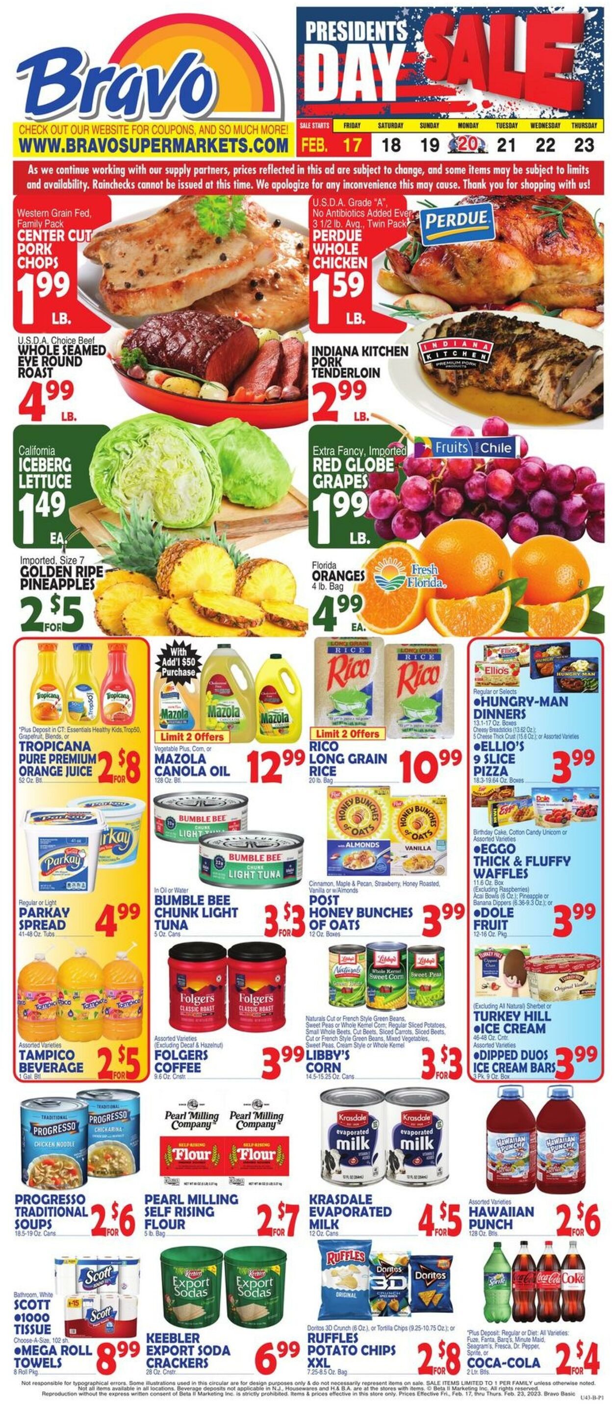 Weekly ad Bravo Supermarkets 02/17/2023 - 02/23/2023