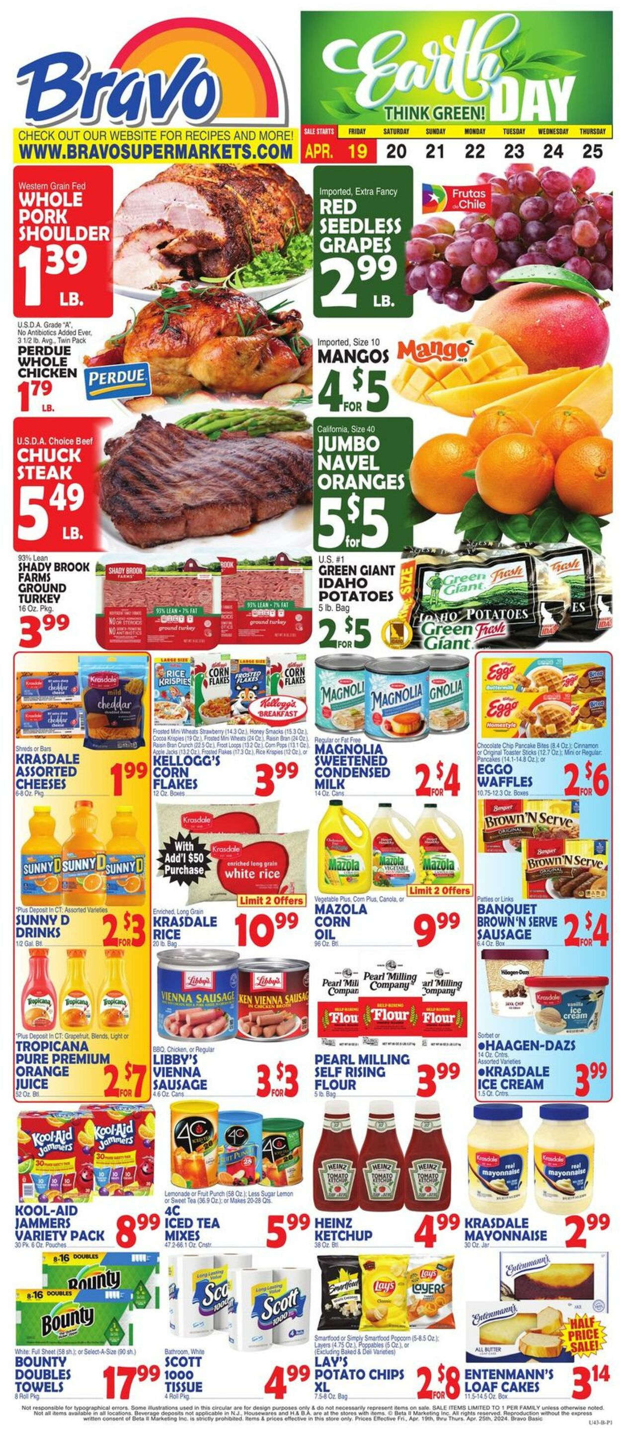 Weekly ad Bravo Supermarkets 04/19/2024 - 04/25/2024