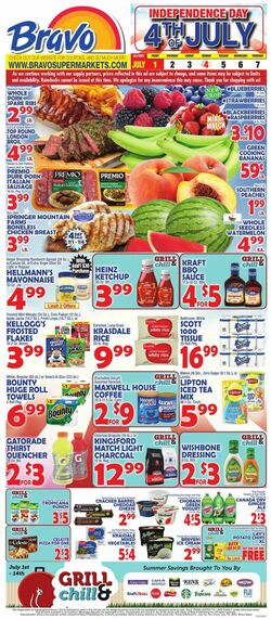 Weekly ad Bravo Supermarkets 07/01/2022-07/07/2022
