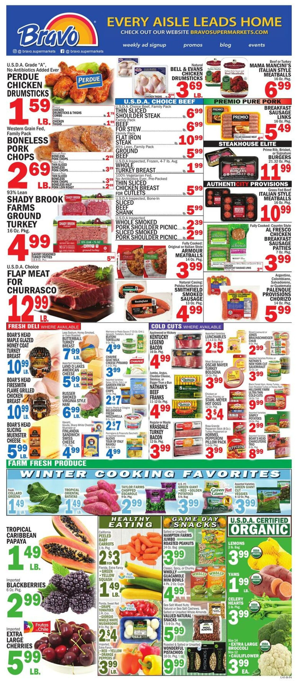 Weekly ad Bravo Supermarkets 01/24/2025 - 01/30/2025