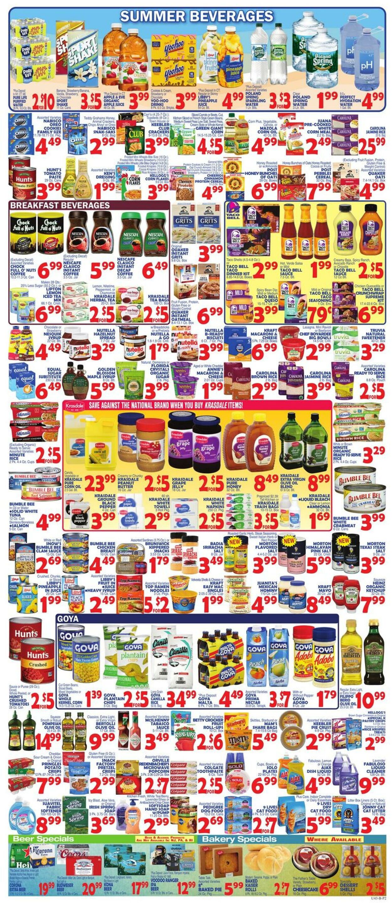 Weekly ad Bravo Supermarkets 07/11/2025 - 07/17/2025