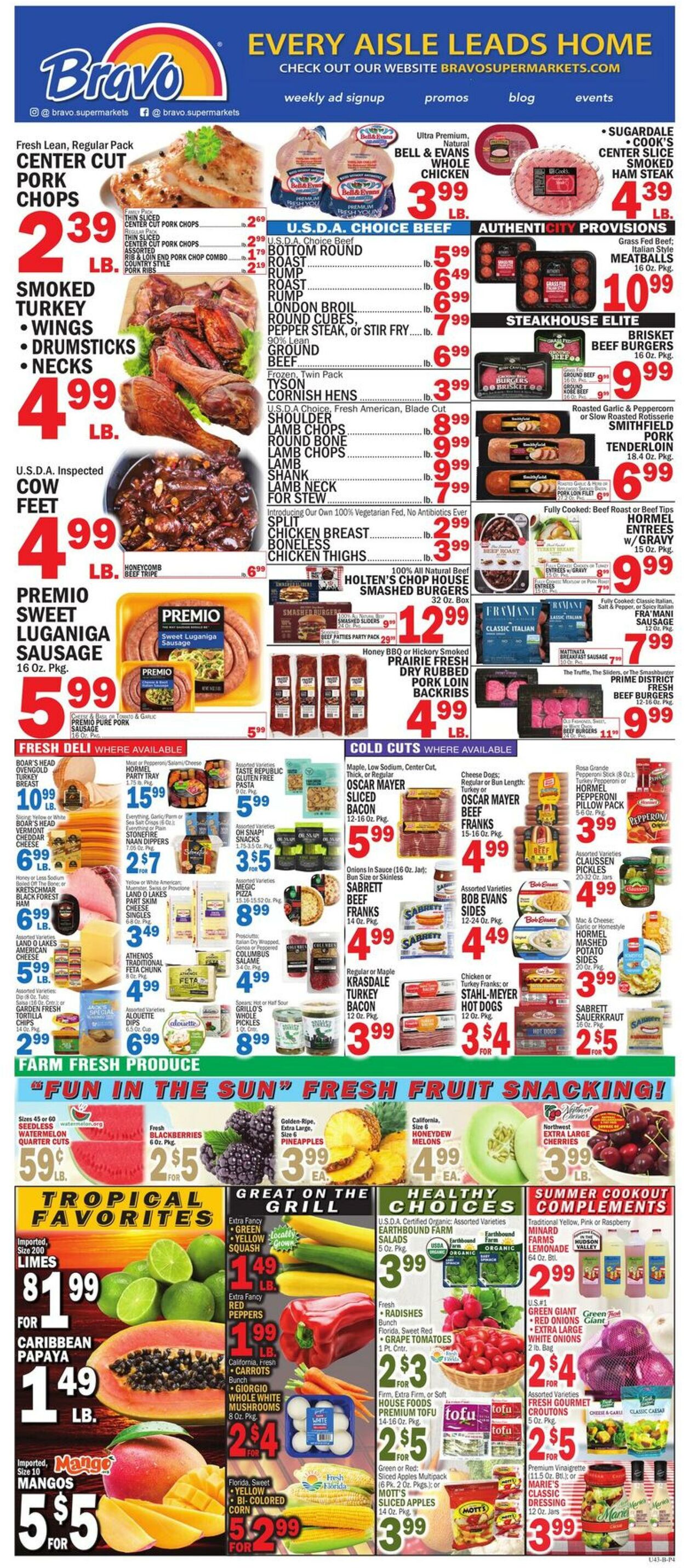 Weekly ad Bravo Supermarkets 07/11/2025 - 07/17/2025