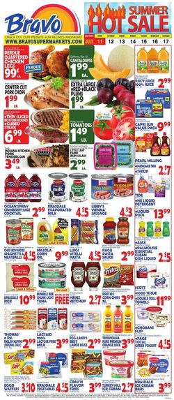 Weekly ad Bravo Supermarkets 07/11/2025 - 07/17/2025