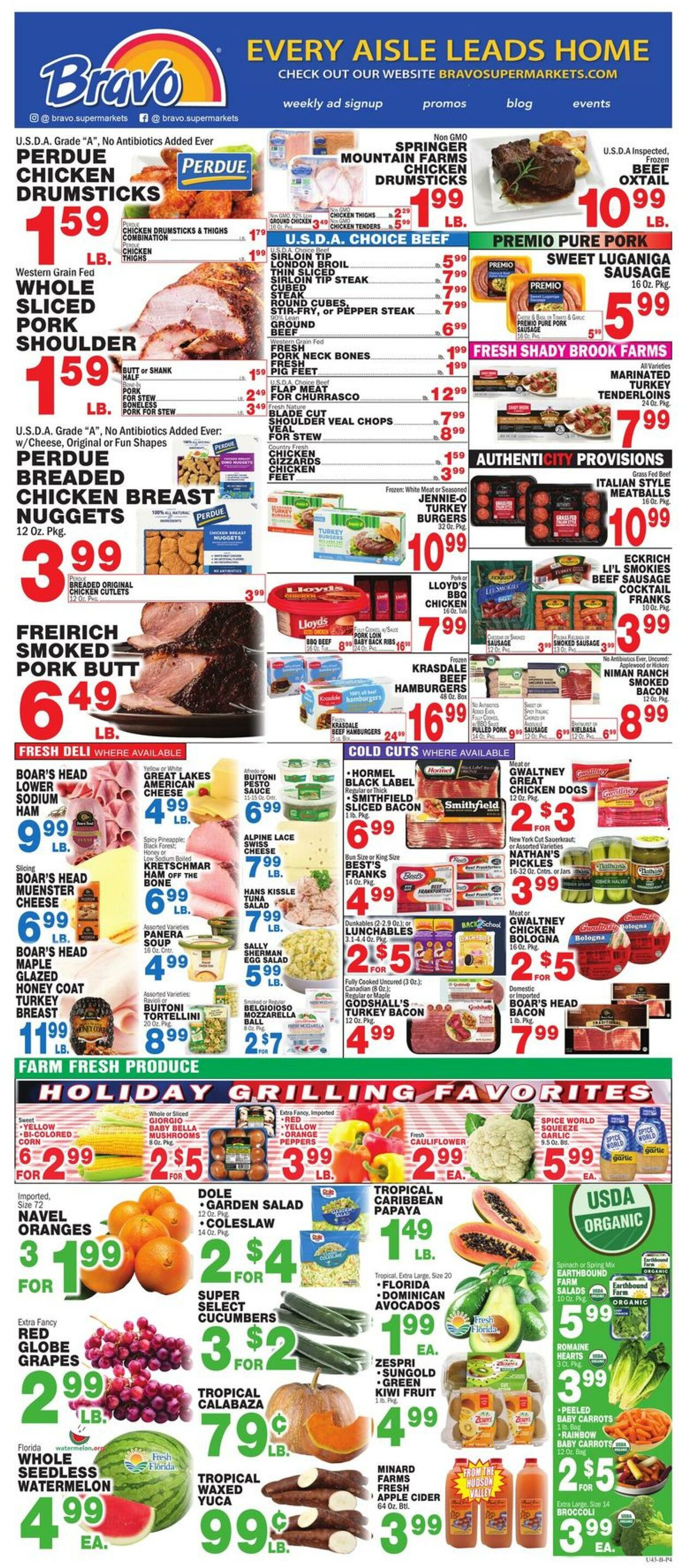 Weekly ad Bravo Supermarkets 08/23/2024 - 08/29/2024