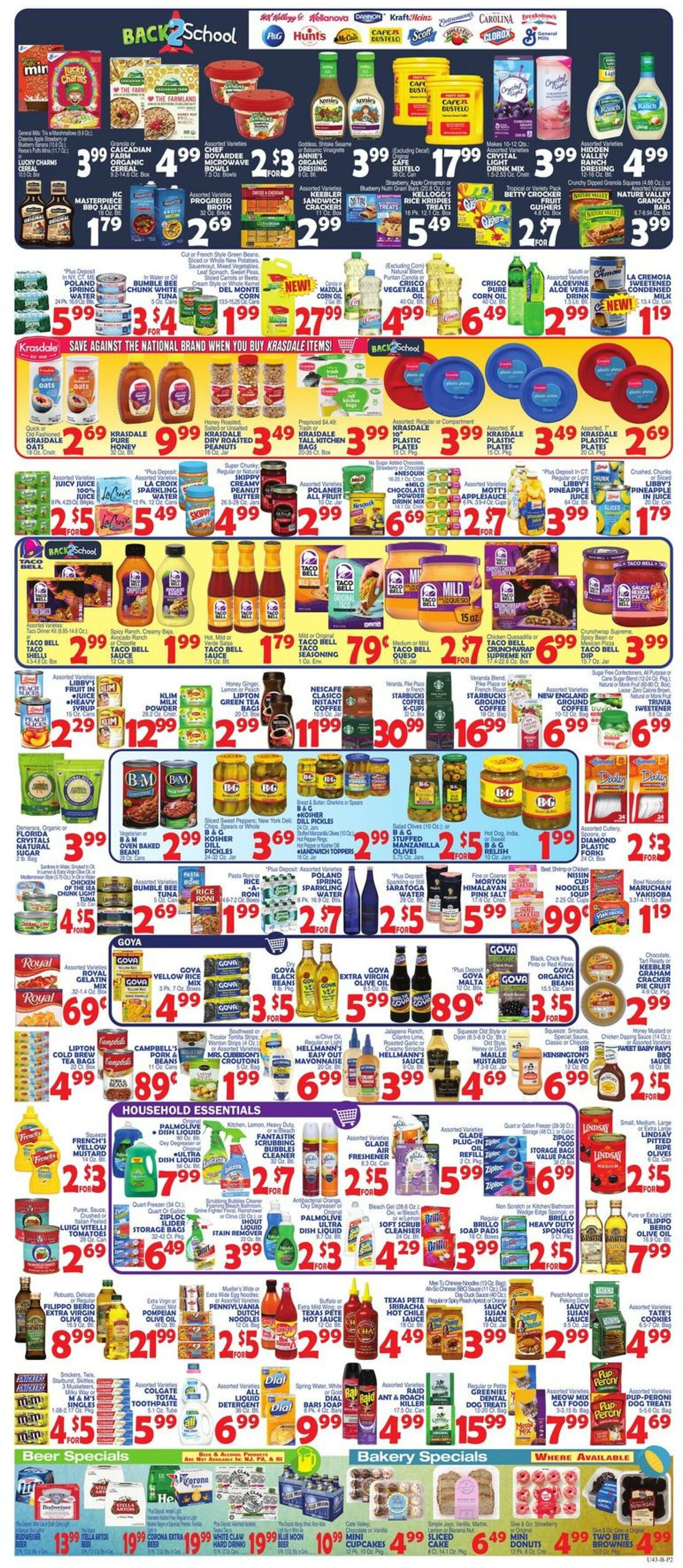 Weekly ad Bravo Supermarkets 08/23/2024 - 08/29/2024