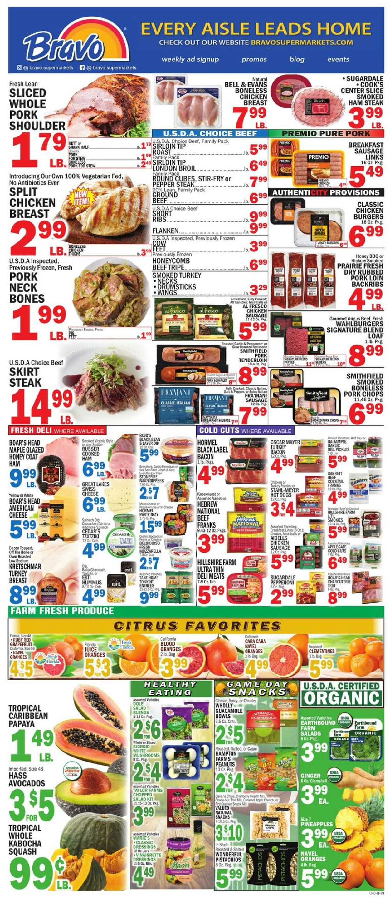 Weekly ad Bravo Supermarkets 01/03/2025 - 01/09/2025