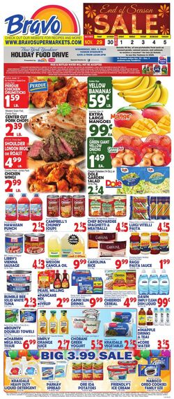 Weekly ad Bravo Supermarkets 11/29/2024 - 12/05/2024