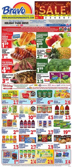 Weekly ad Bravo Supermarkets 12/01/2023 - 12/07/2023