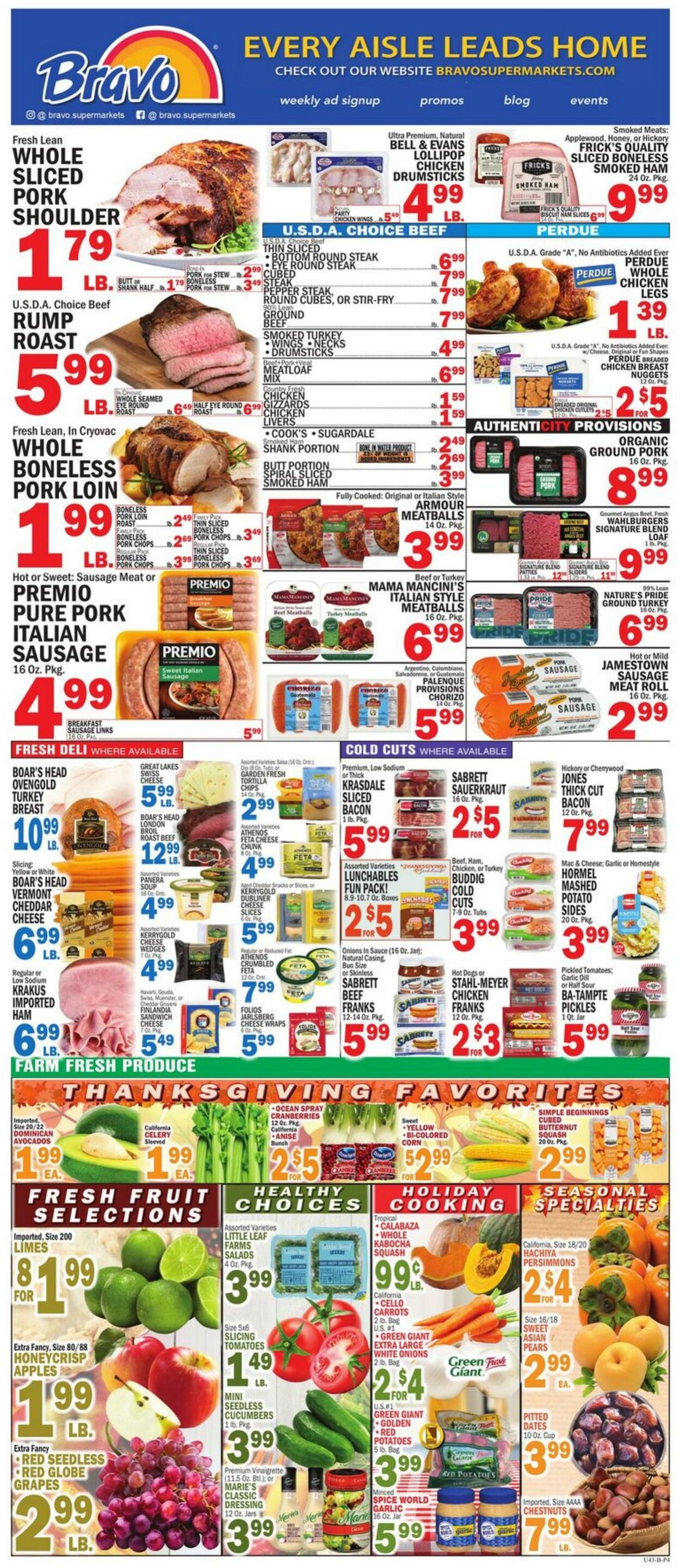 Weekly ad Bravo Supermarkets 11/14/2025 - 11/20/2025