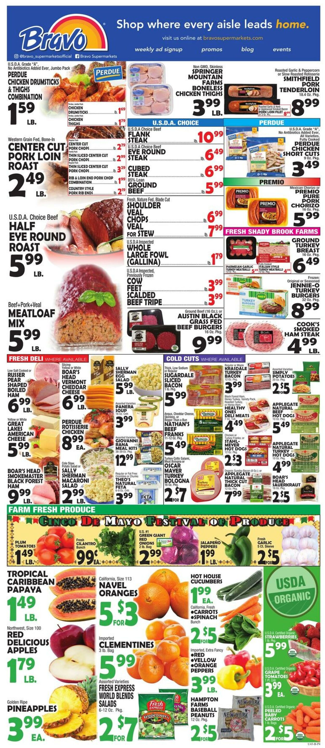 Weekly ad Bravo Supermarkets 04/29/2022 - 05/05/2022