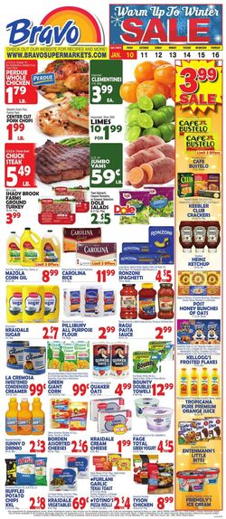 Weekly ad Bravo Supermarkets 11/01/2024 - 11/07/2024