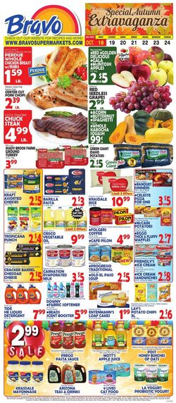 Weekly ad Bravo Supermarkets 10/18/2024 - 10/24/2024