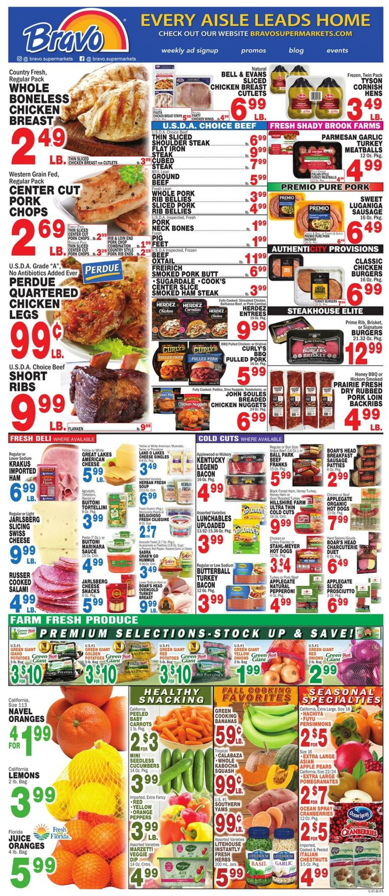 Weekly ad Bravo Supermarkets 11/08/2024 - 11/14/2024