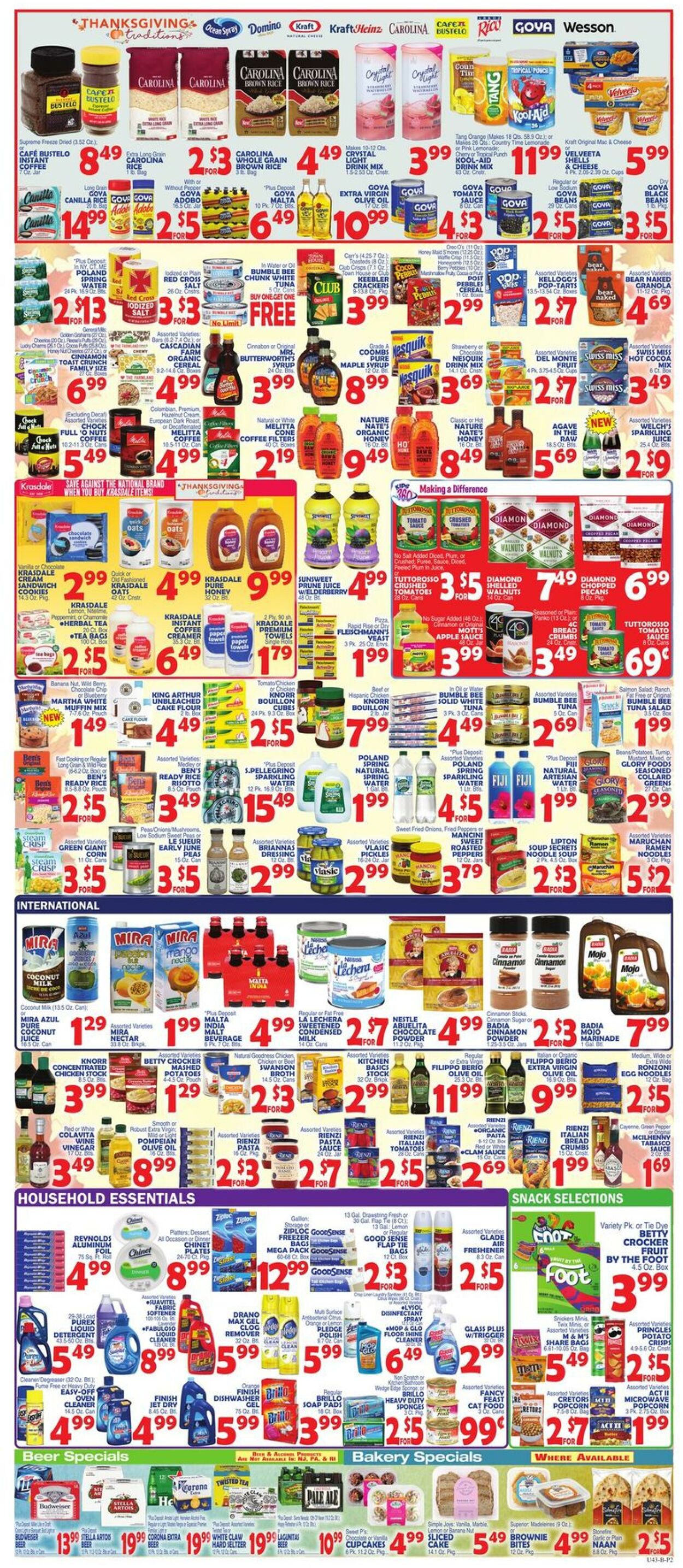 Weekly ad Bravo Supermarkets 11/08/2024 - 11/14/2024