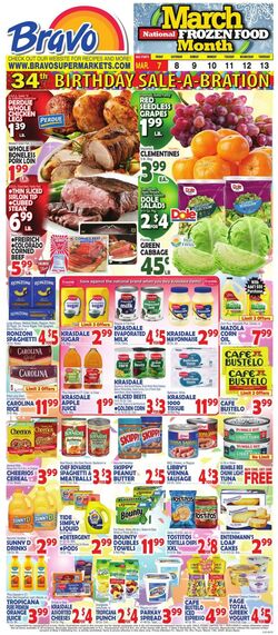 Weekly ad Bravo Supermarkets 03/07/2025 - 03/13/2025