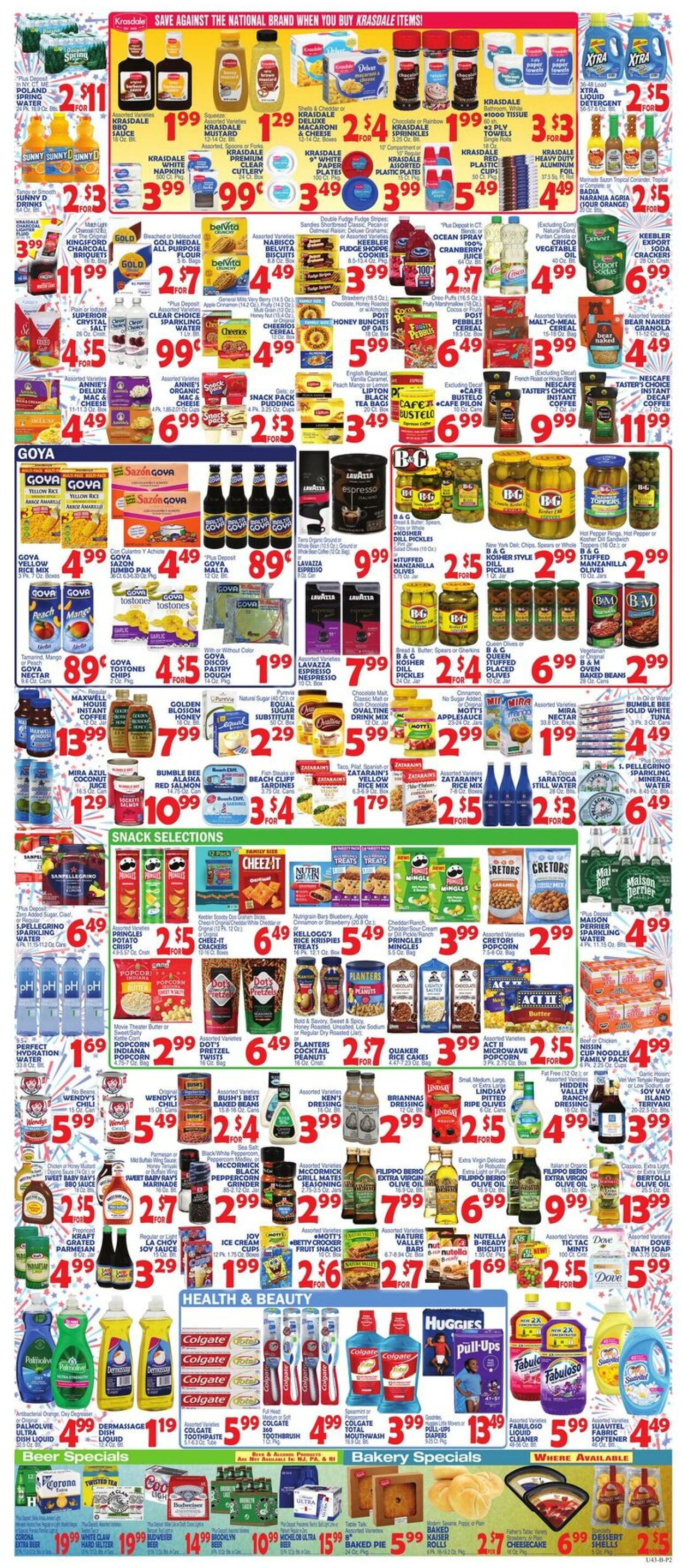 Weekly ad Bravo Supermarkets 07/04/2025 - 07/10/2025