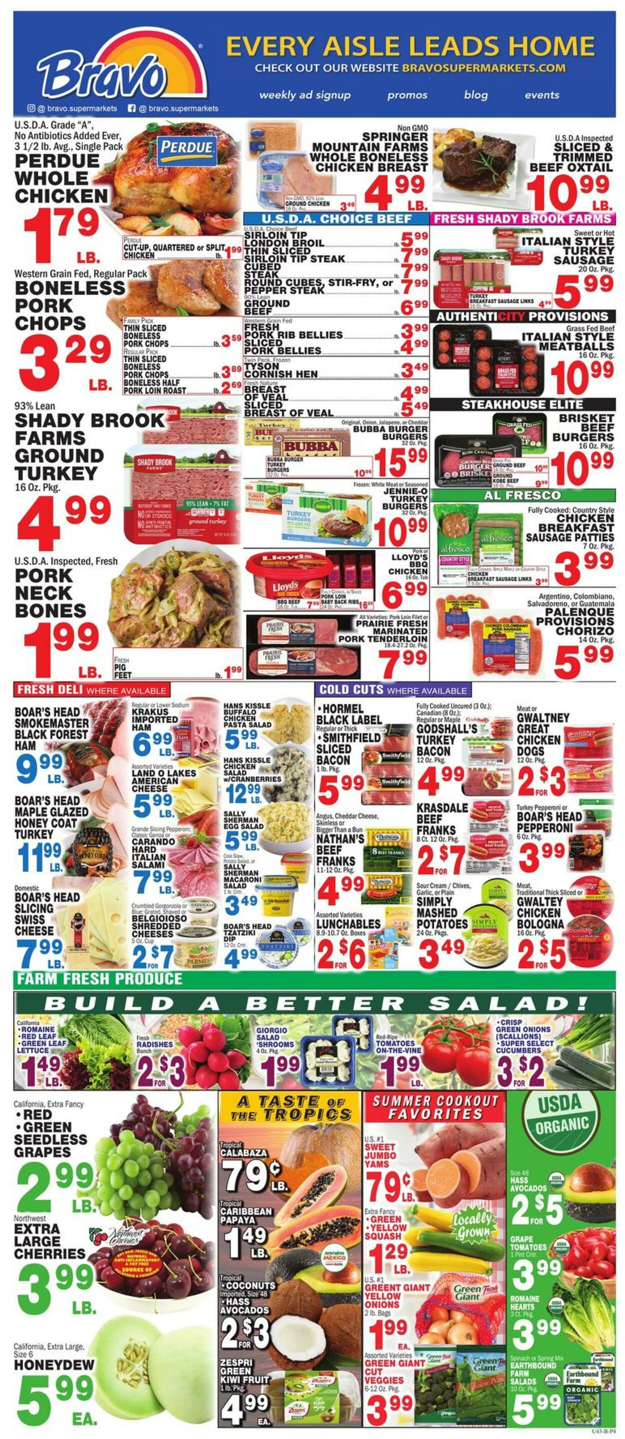 Weekly ad Bravo Supermarkets 07/26/2024 - 08/01/2024