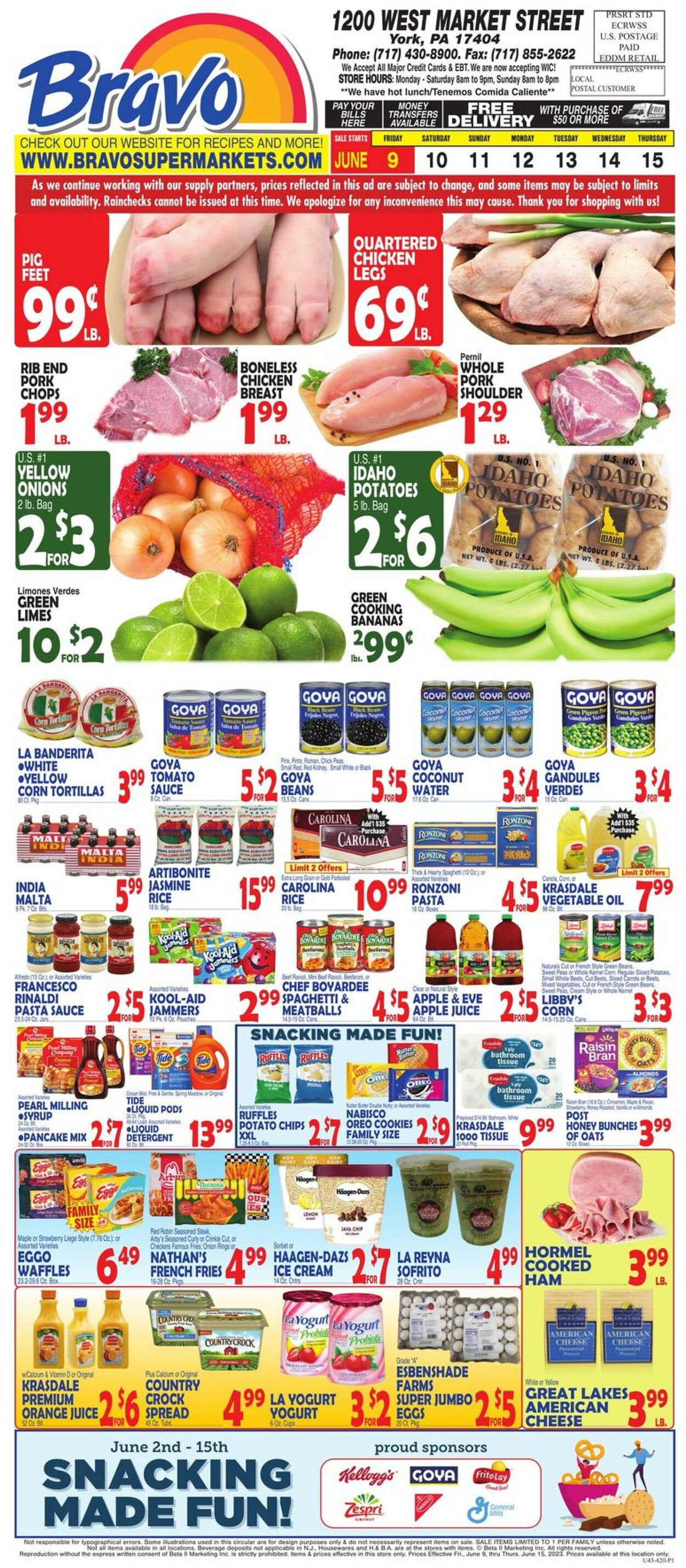 Weekly ad Bravo Supermarkets 06/09/2023 - 06/15/2023