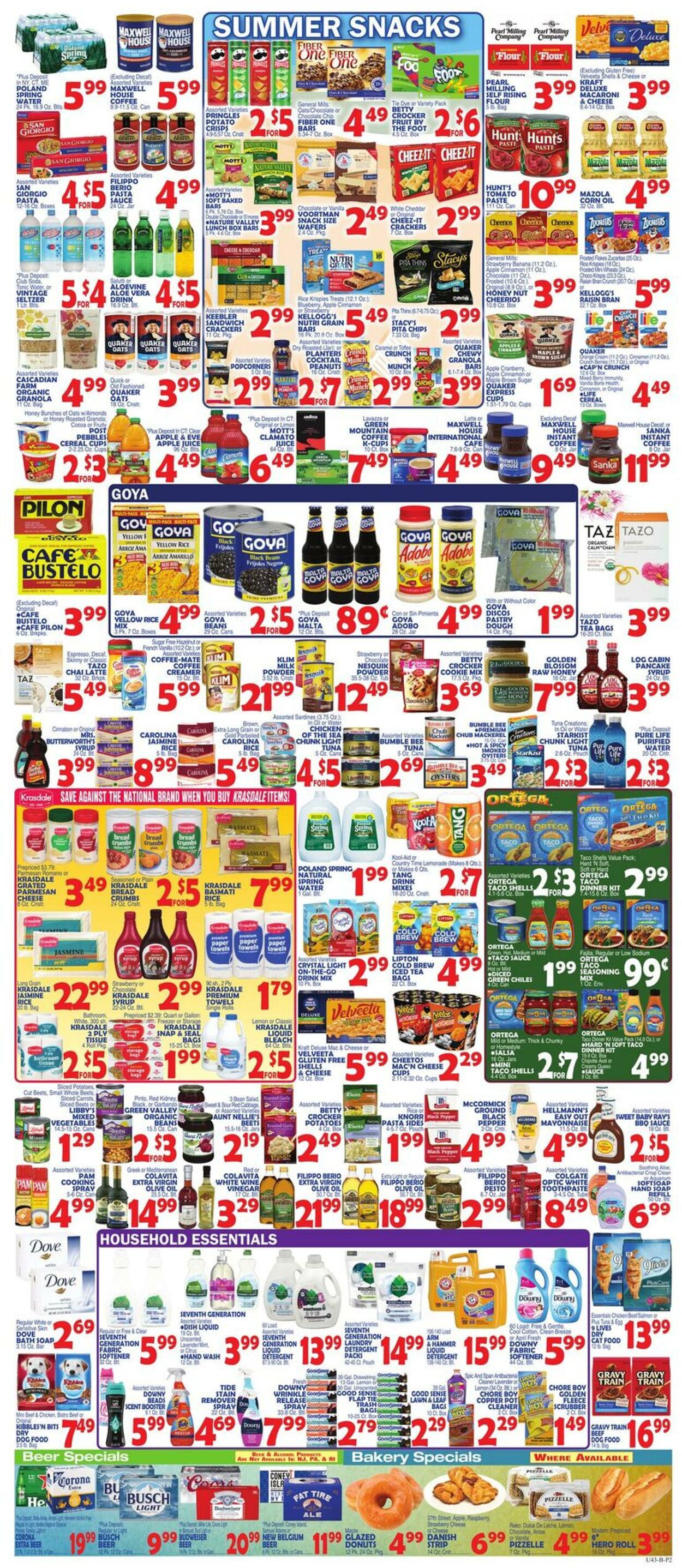 Weekly ad Bravo Supermarkets 07/25/2025 - 07/31/2025
