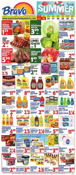 Weekly ad Bravo Supermarkets 07/25/2025 - 07/31/2025