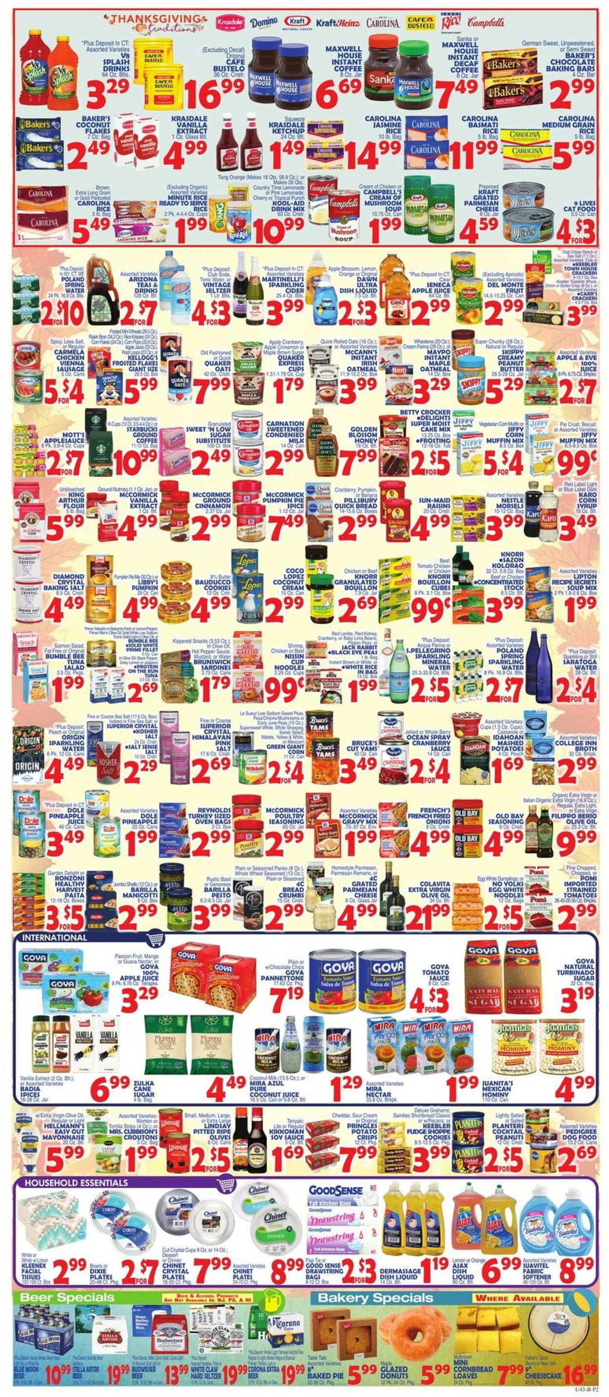 Weekly ad Bravo Supermarkets 11/17/2023 - 11/23/2023