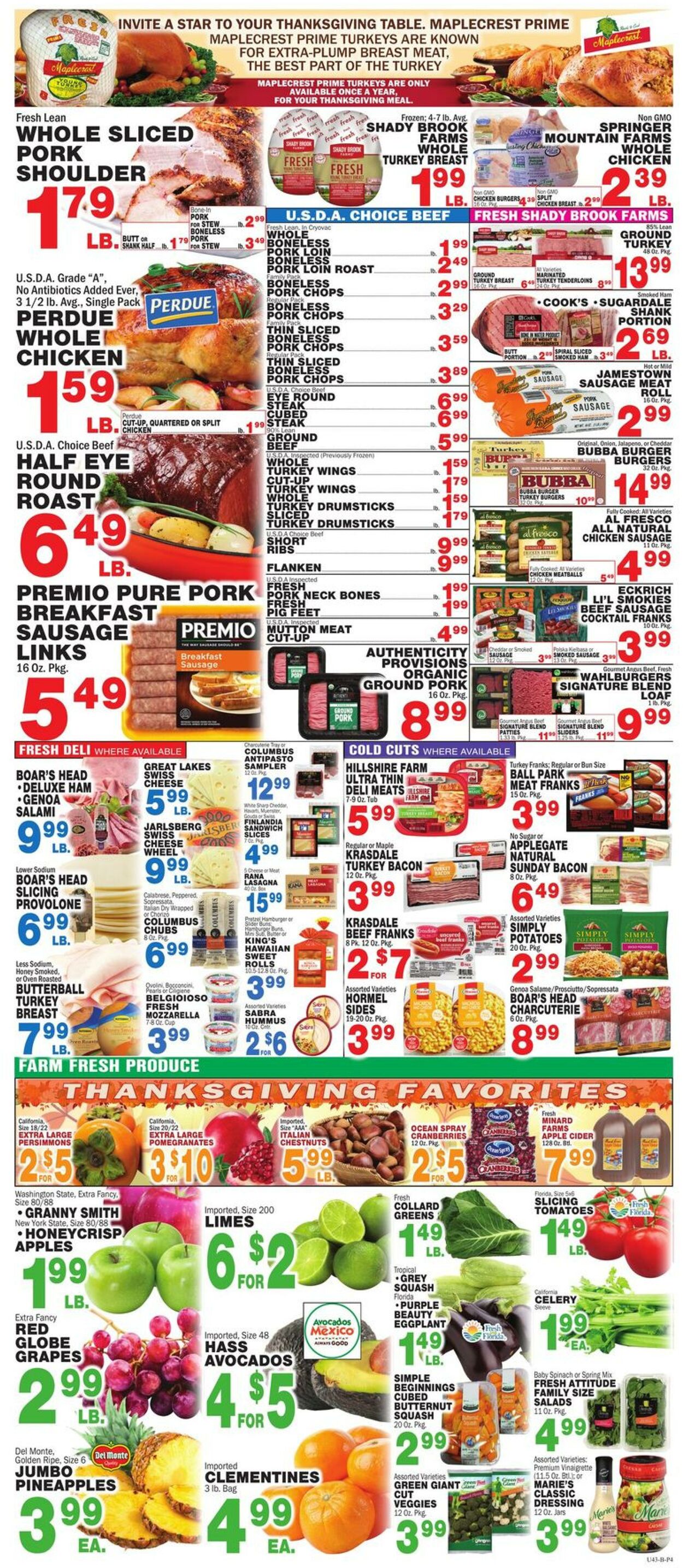 Weekly ad Bravo Supermarkets 11/17/2023 - 11/23/2023