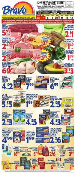 Weekly ad Bravo Supermarkets 10/07/2022-10/13/2022