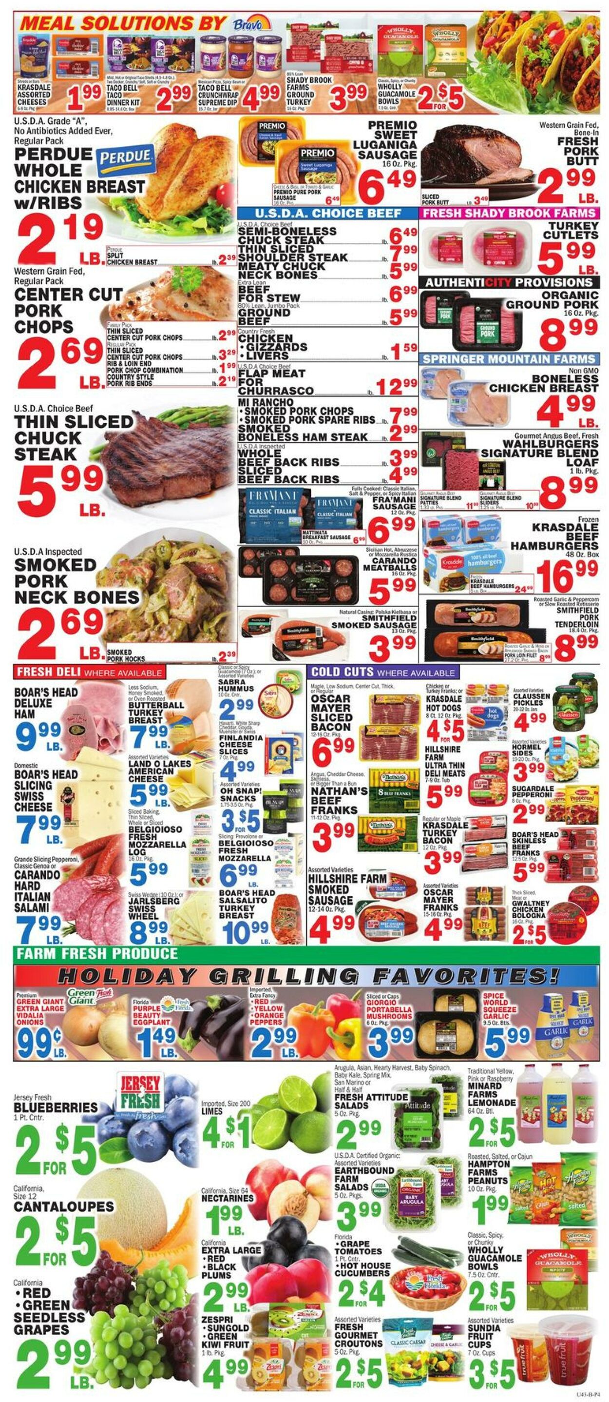 Weekly ad Bravo Supermarkets 07/05/2024 - 07/11/2024