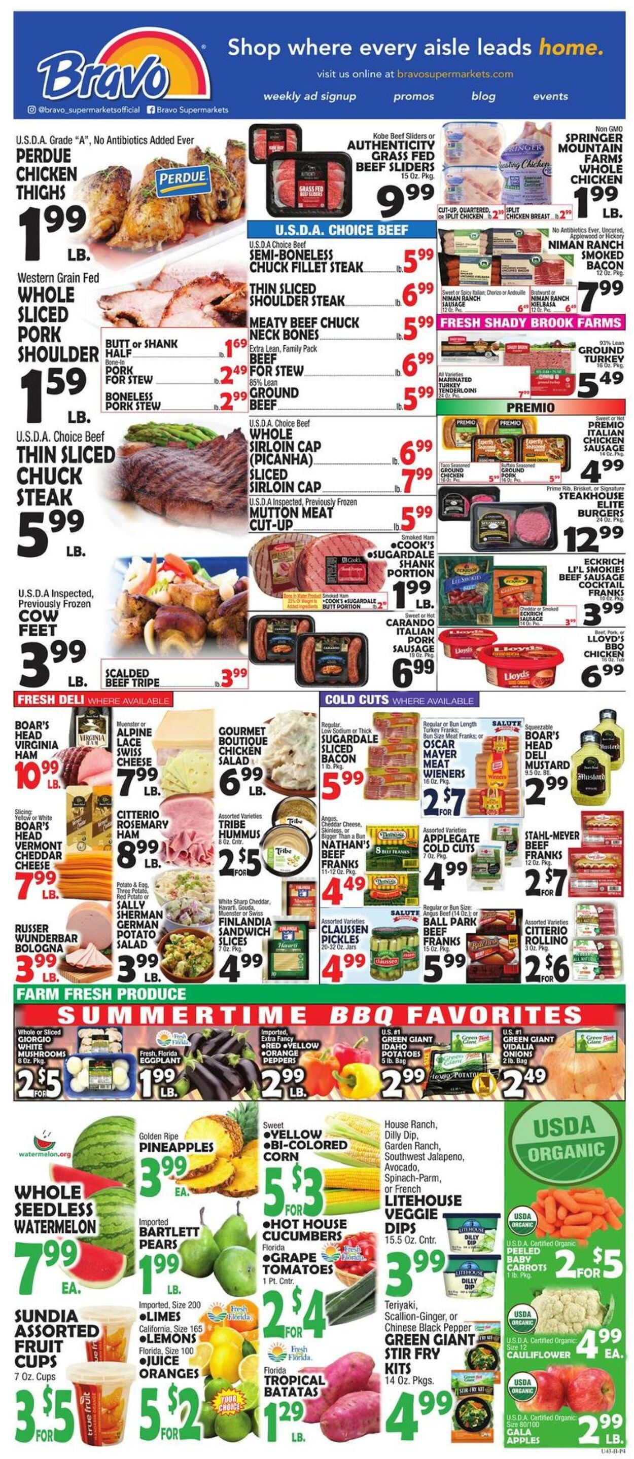 Weekly ad Bravo Supermarkets 05/20/2022 - 05/26/2022
