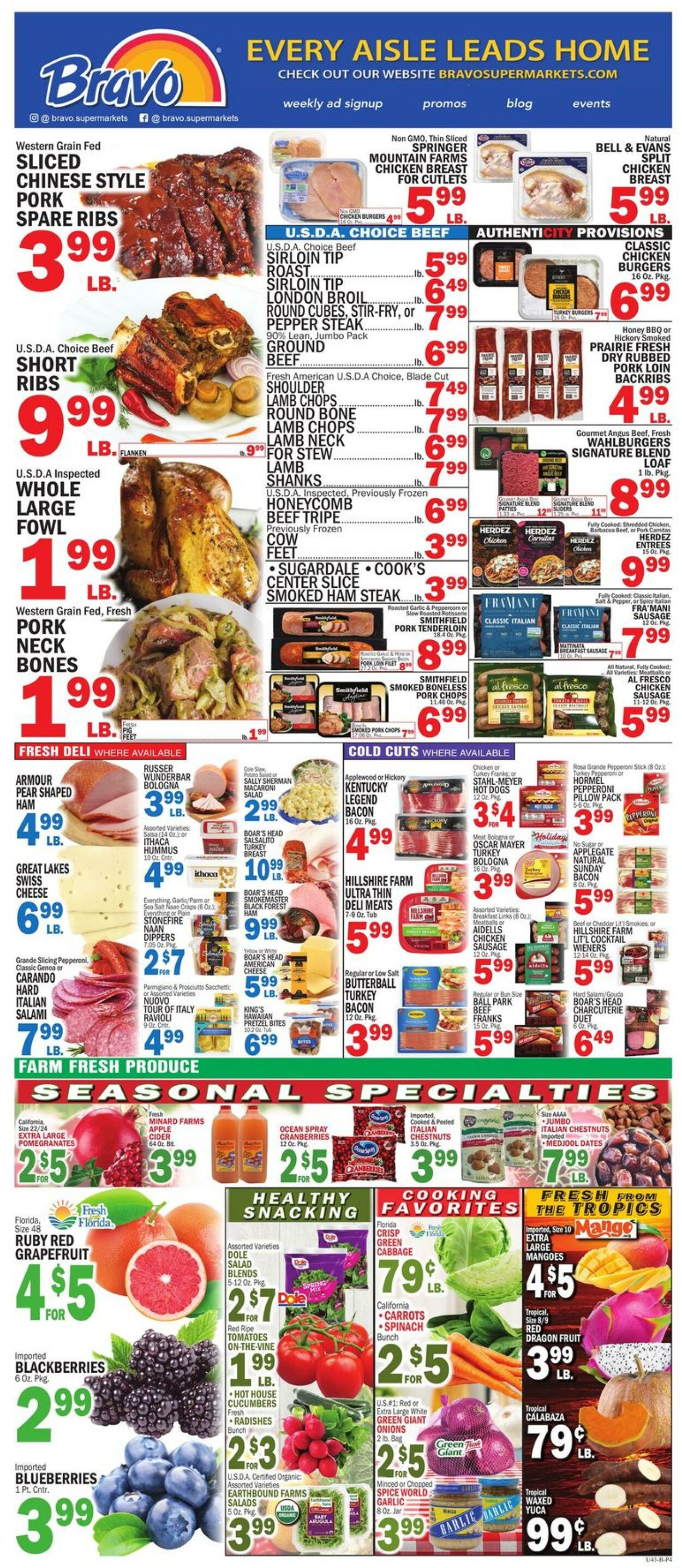 Weekly ad Bravo Supermarkets 12/06/2024 - 12/12/2024