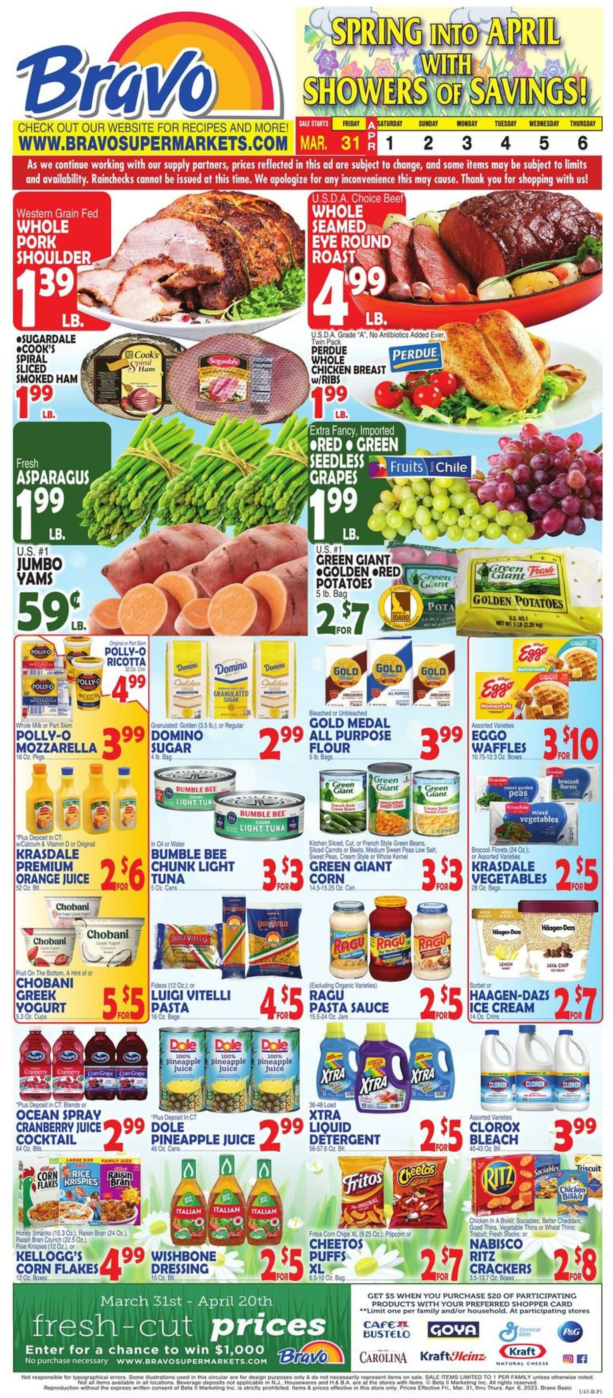 Weekly ad Bravo Supermarkets 03/31/2023 - 04/06/2023