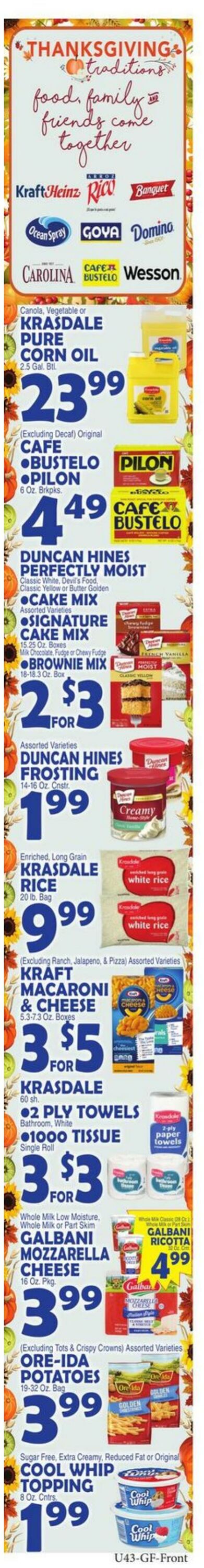Weekly ad Bravo Supermarkets 11/14/2025 - 11/20/2025